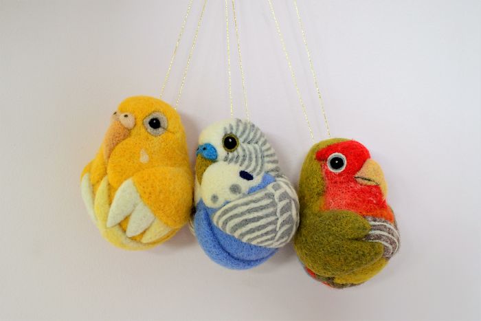 I Needle-Felt Different Species Of Birds Inspired By Nature I Needle-Felt Different Species Of Birds Inspired By Nature