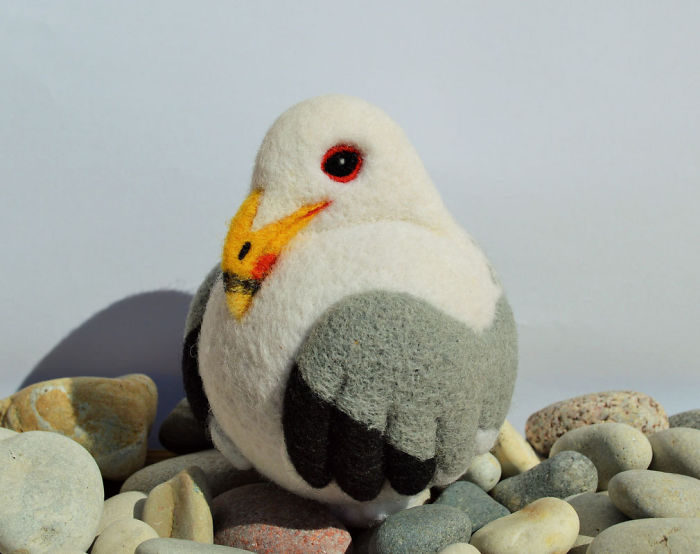 I Needle-Felt Different Species Of Birds Inspired By Nature I Needle-Felt Different Species Of Birds Inspired By Nature
