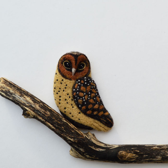 I Needle-Felt Different Species Of Birds Inspired By Nature I Needle-Felt Different Species Of Birds Inspired By Nature