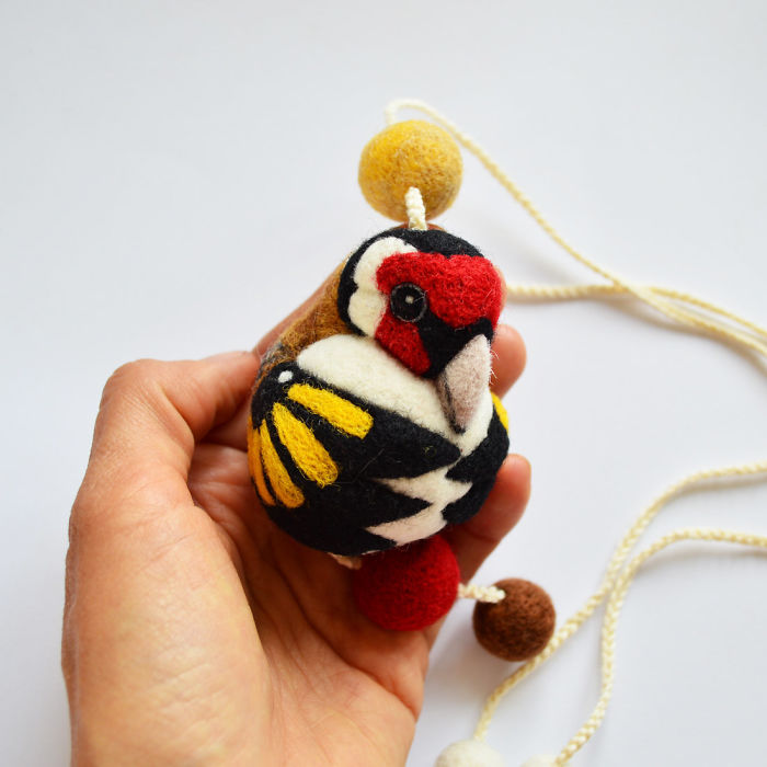 I Needle-Felt Different Species Of Birds Inspired By Nature I Needle-Felt Different Species Of Birds Inspired By Nature