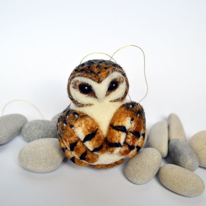 I Needle-Felt Different Species Of Birds Inspired By Nature I Needle-Felt Different Species Of Birds Inspired By Nature