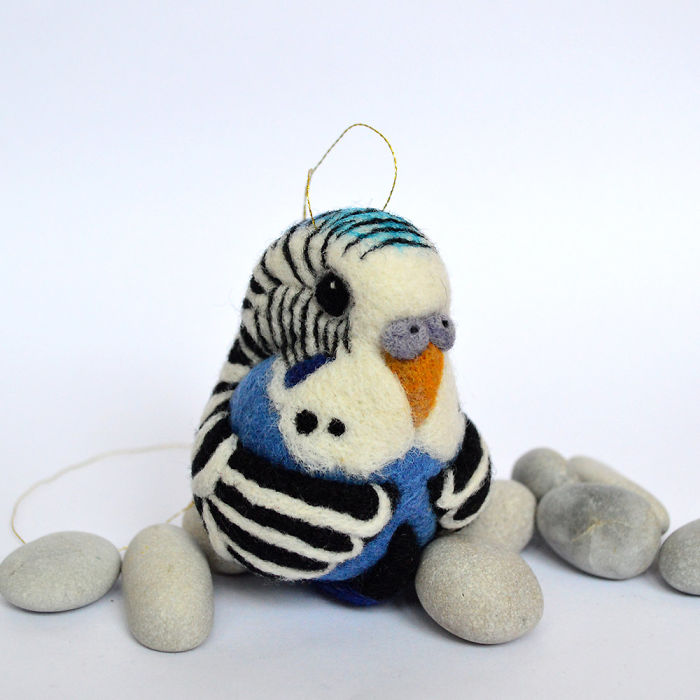 I Needle-Felt Different Species Of Birds Inspired By Nature I Needle-Felt Different Species Of Birds Inspired By Nature