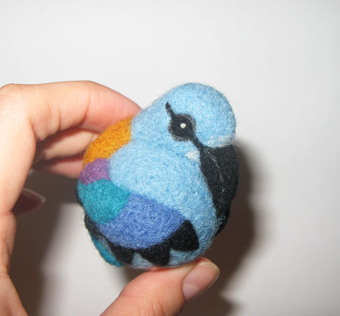 I Needle-Felt Different Species Of Birds Inspired By Nature I Needle-Felt Different Species Of Birds Inspired By Nature