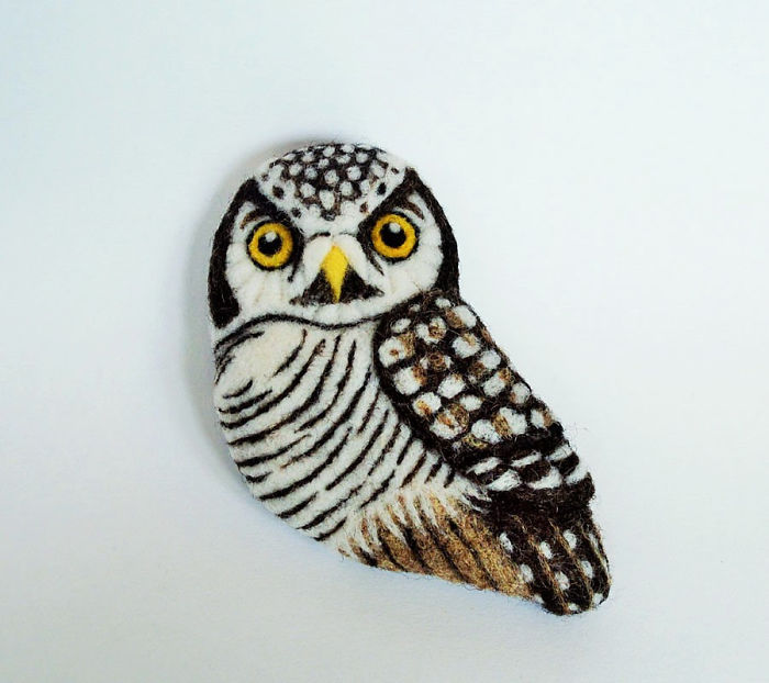 I Needle-Felt Different Species Of Birds Inspired By Nature I Needle-Felt Different Species Of Birds Inspired By Nature