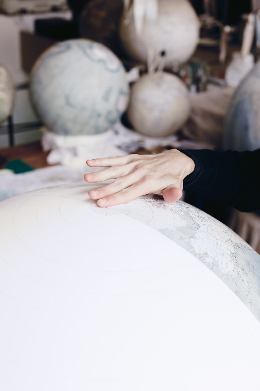 We Hand-Craft World Globes The Same Way They Were Made Hundreds Of Years Ago We Hand-Craft World Globes The Same Way They Were Made Hundreds Of Years Ago