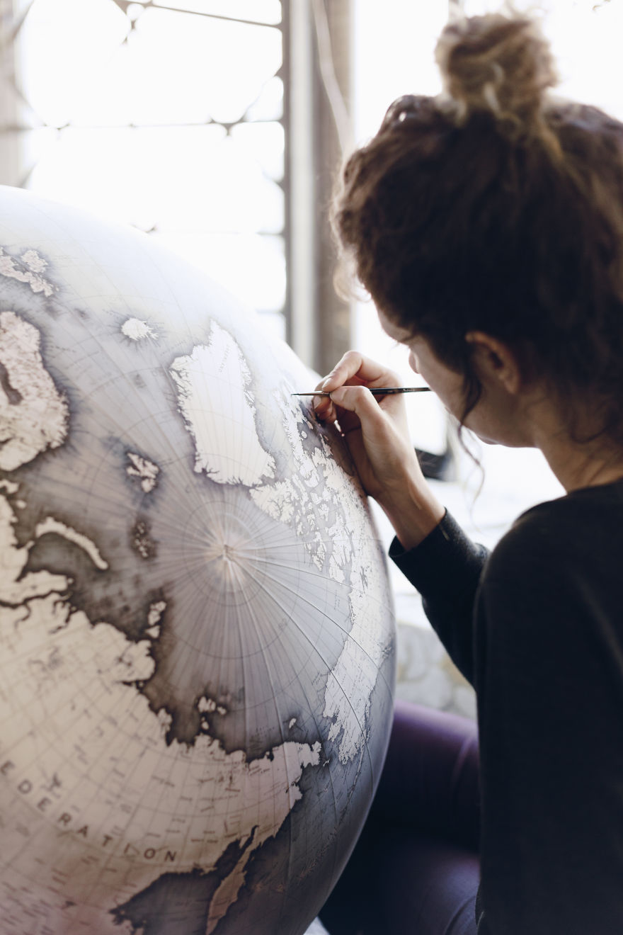 We Hand-Craft World Globes The Same Way They Were Made Hundreds Of Years Ago We Hand-Craft World Globes The Same Way They Were Made Hundreds Of Years Ago