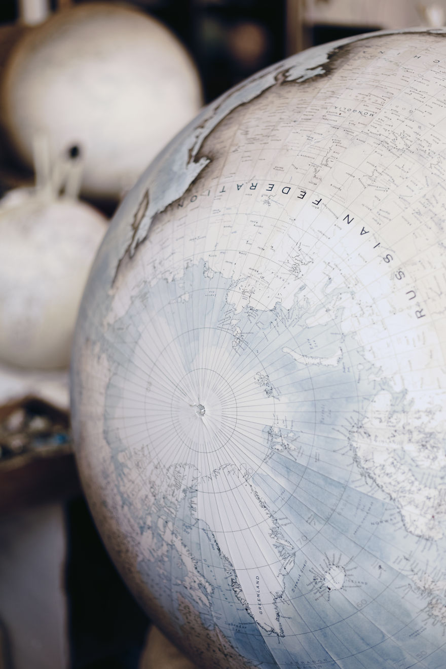 We Hand-Craft World Globes The Same Way They Were Made Hundreds Of Years Ago We Hand-Craft World Globes The Same Way They Were Made Hundreds Of Years Ago
