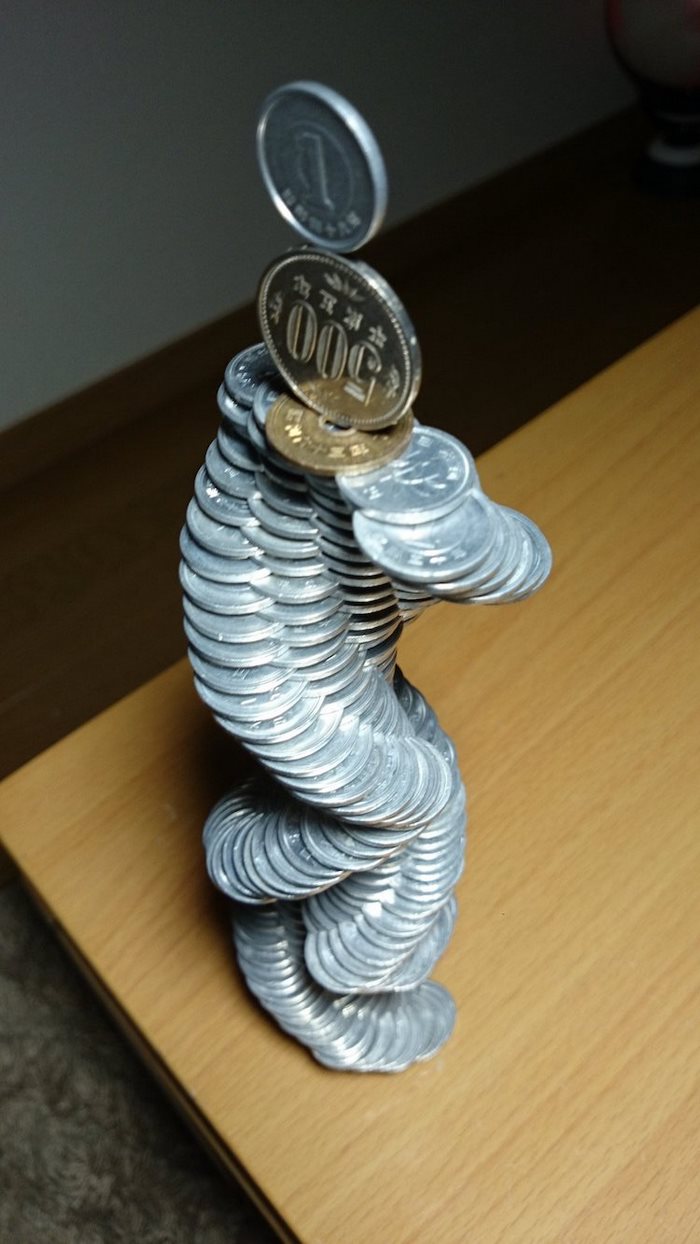 This Japanese Guy&#8217;s Coin Stacking Skills Almost Defy Gravity