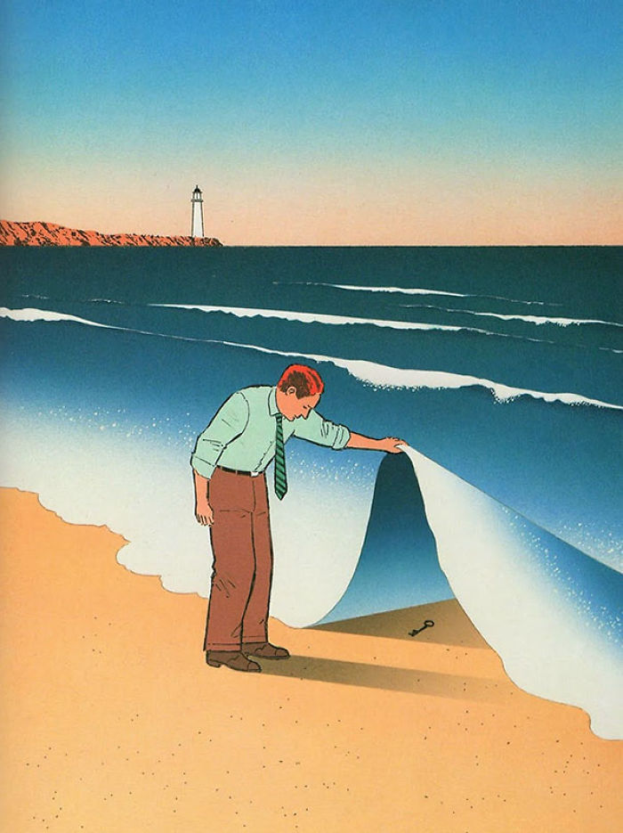 68 Mind-Twisting Surreal Illustrations By Guy Billout That Will Make You Look Twice