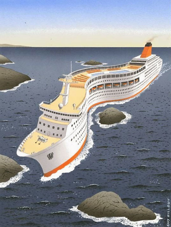 68 Mind-Twisting Surreal Illustrations By Guy Billout That Will Make You Look Twice