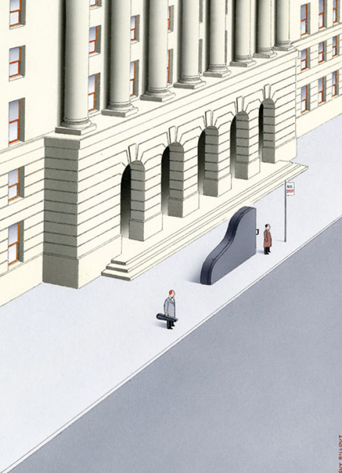 68 Mind-Twisting Surreal Illustrations By Guy Billout That Will Make You Look Twice