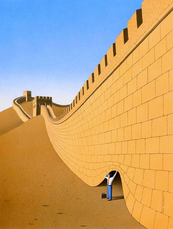 68 Mind-Twisting Surreal Illustrations By Guy Billout That Will Make You Look Twice