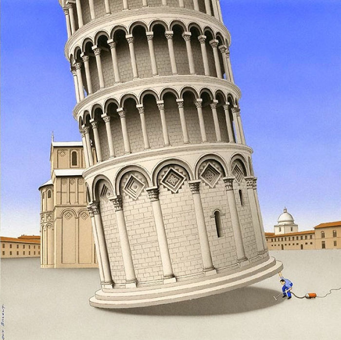 68 Mind-Twisting Surreal Illustrations By Guy Billout That Will Make You Look Twice