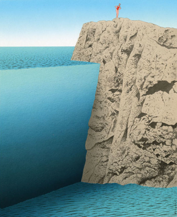 68 Mind-Twisting Surreal Illustrations By Guy Billout That Will Make You Look Twice