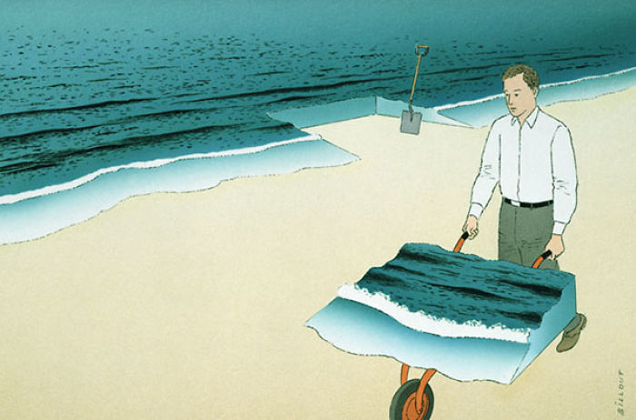 68 Mind-Twisting Surreal Illustrations By Guy Billout That Will Make You Look Twice