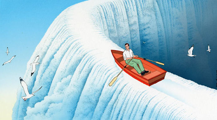 68 Mind-Twisting Surreal Illustrations By Guy Billout That Will Make You Look Twice