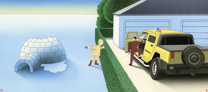 68 Mind-Twisting Surreal Illustrations By Guy Billout That Will Make You Look Twice