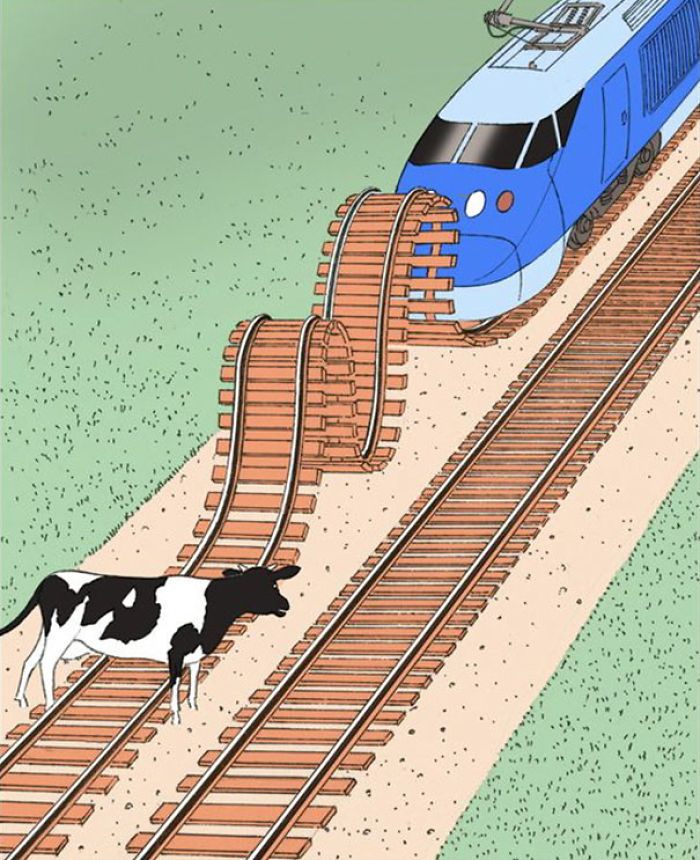 68 Mind-Twisting Surreal Illustrations By Guy Billout That Will Make You Look Twice