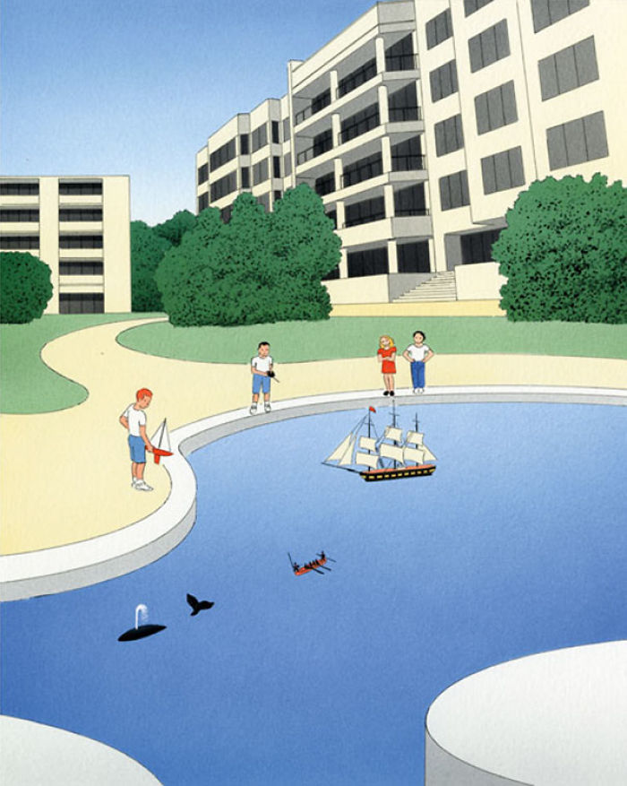 68 Mind-Twisting Surreal Illustrations By Guy Billout That Will Make You Look Twice