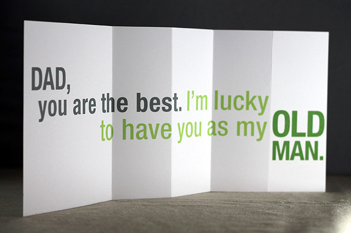 65 Seemingly Offensive Fold-Out Greeting Cards With Hidden Messages Inside