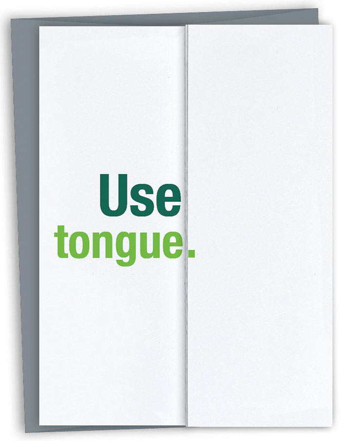 65 Seemingly Offensive Fold-Out Greeting Cards With Hidden Messages Inside