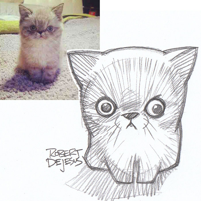 Illustrator Turns Strangers Into Anime Characters