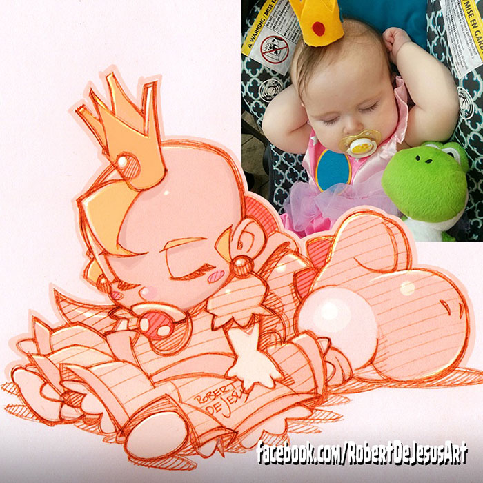 Illustrator Turns Strangers Into Anime Characters