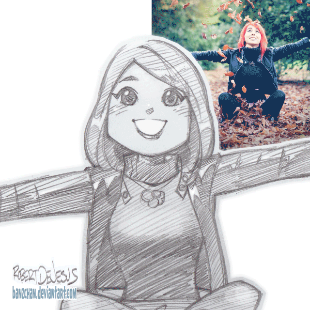 Illustrator Turns Strangers Into Anime Characters