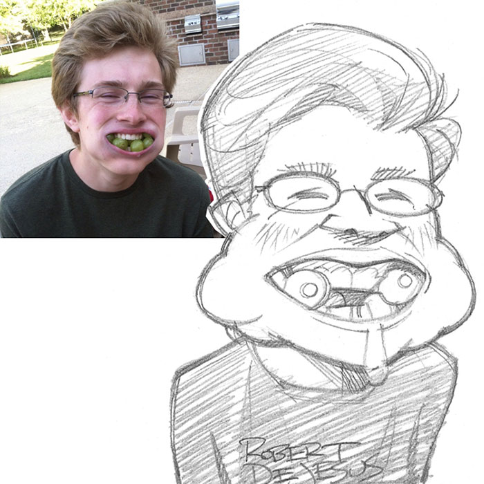 Illustrator Turns Strangers Into Anime Characters