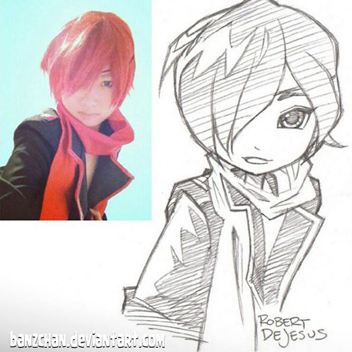 Illustrator Turns Strangers Into Anime Characters