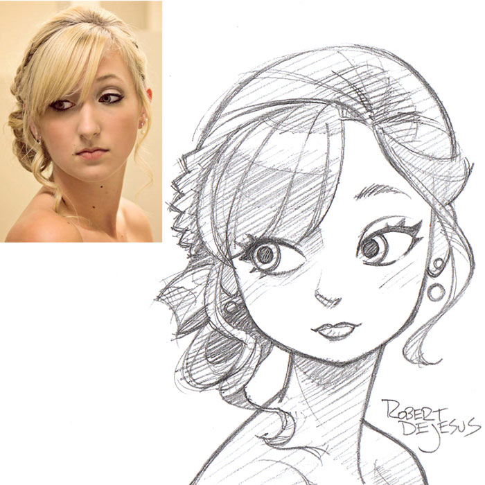 Illustrator Turns Strangers Into Anime Characters