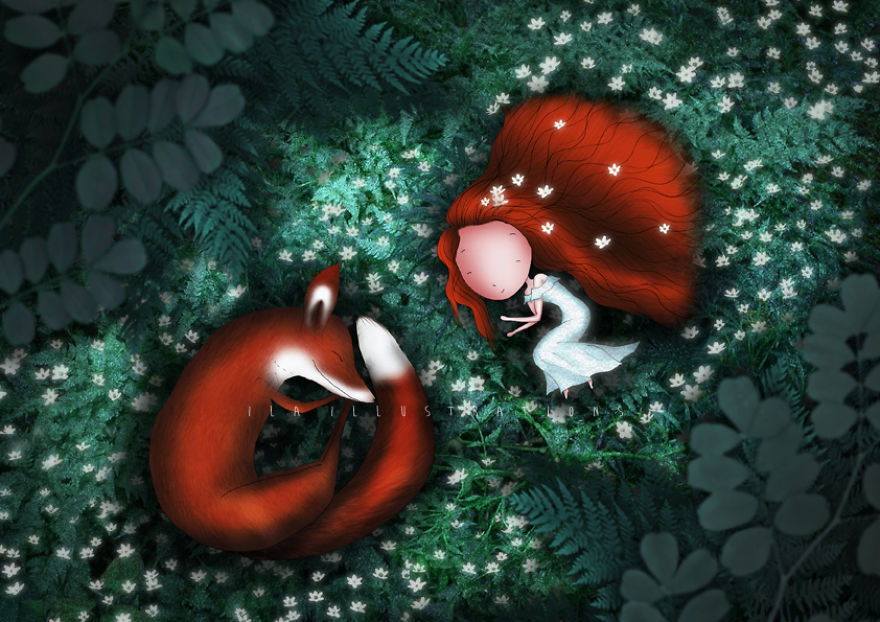 After My Travels, I’ve Spent The Last Two Years Making Illustrations About The Big Adventures Of A Little Girl After My Travels, I’ve Spent The Last Two Years Making Illustrations About The Big Adventures Of A Little Girl