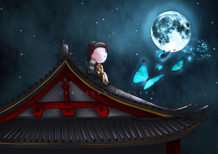 After My Travels, I’ve Spent The Last Two Years Making Illustrations About The Big Adventures Of A Little Girl After My Travels, I’ve Spent The Last Two Years Making Illustrations About The Big Adventures Of A Little Girl