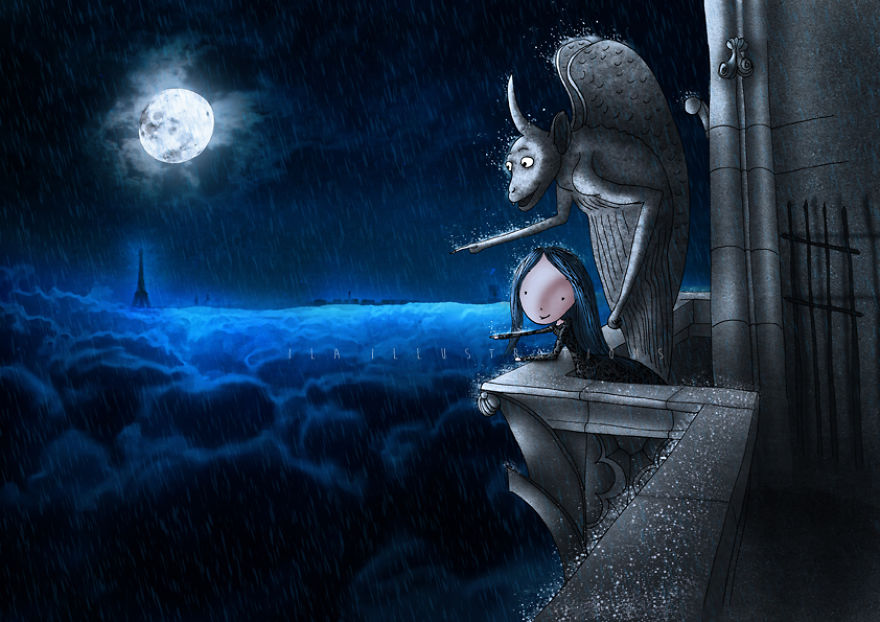 After My Travels, I’ve Spent The Last Two Years Making Illustrations About The Big Adventures Of A Little Girl After My Travels, I’ve Spent The Last Two Years Making Illustrations About The Big Adventures Of A Little Girl