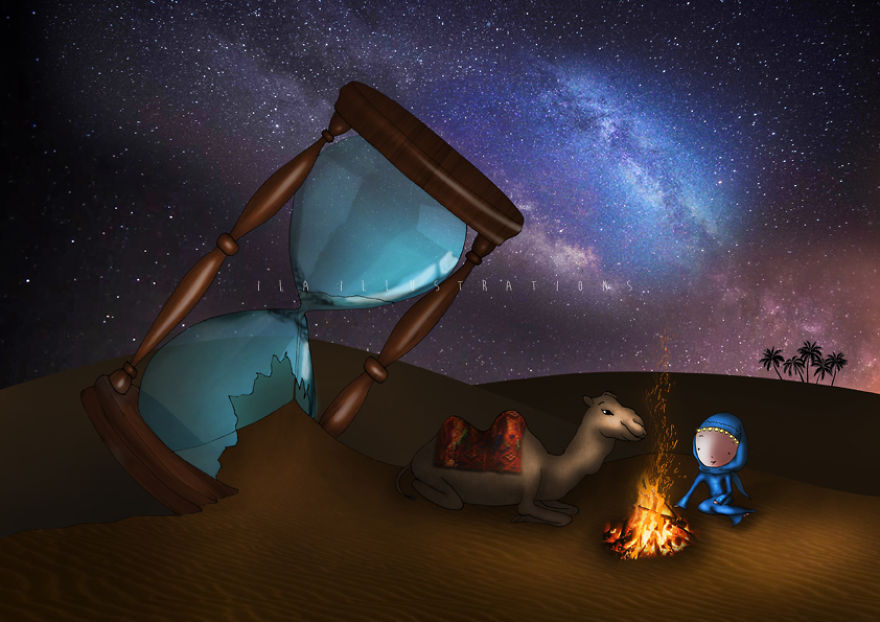 After My Travels, I’ve Spent The Last Two Years Making Illustrations About The Big Adventures Of A Little Girl After My Travels, I’ve Spent The Last Two Years Making Illustrations About The Big Adventures Of A Little Girl