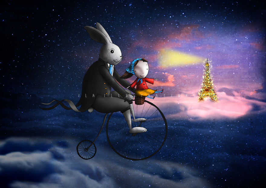 After My Travels, I’ve Spent The Last Two Years Making Illustrations About The Big Adventures Of A Little Girl After My Travels, I’ve Spent The Last Two Years Making Illustrations About The Big Adventures Of A Little Girl