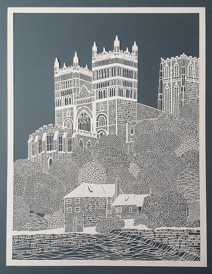 I Hand-Cut Intricate Paper Artwork Inspired By Nature And Architecture I Hand-Cut Intricate Paper Artwork Inspired By Nature And Architecture