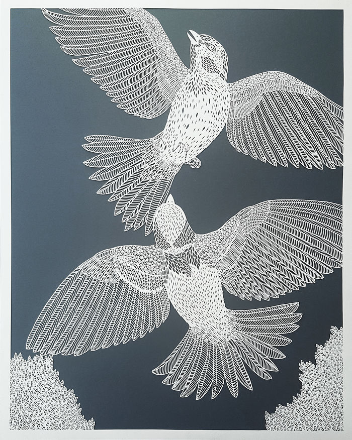 I Hand-Cut Intricate Paper Artwork Inspired By Nature And Architecture I Hand-Cut Intricate Paper Artwork Inspired By Nature And Architecture