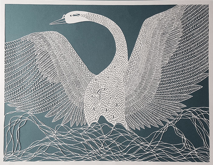I Hand-Cut Intricate Paper Artwork Inspired By Nature And Architecture I Hand-Cut Intricate Paper Artwork Inspired By Nature And Architecture