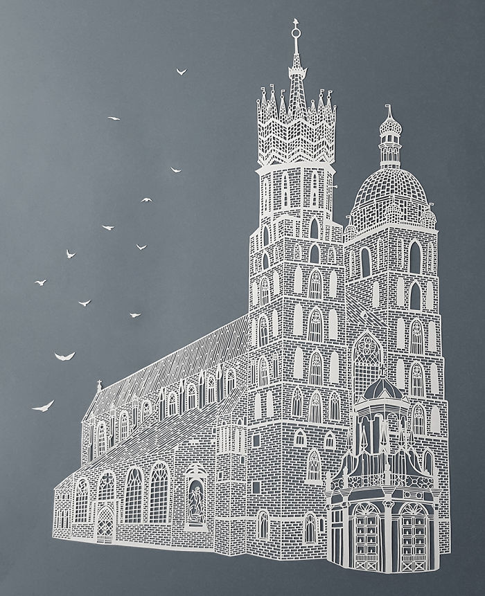 I Hand-Cut Intricate Paper Artwork Inspired By Nature And Architecture I Hand-Cut Intricate Paper Artwork Inspired By Nature And Architecture