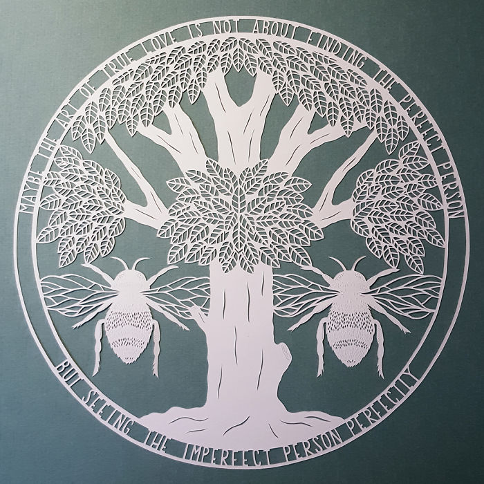 I Hand-Cut Intricate Paper Artwork Inspired By Nature And Architecture I Hand-Cut Intricate Paper Artwork Inspired By Nature And Architecture