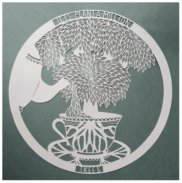 I Hand-Cut Intricate Paper Artwork Inspired By Nature And Architecture I Hand-Cut Intricate Paper Artwork Inspired By Nature And Architecture