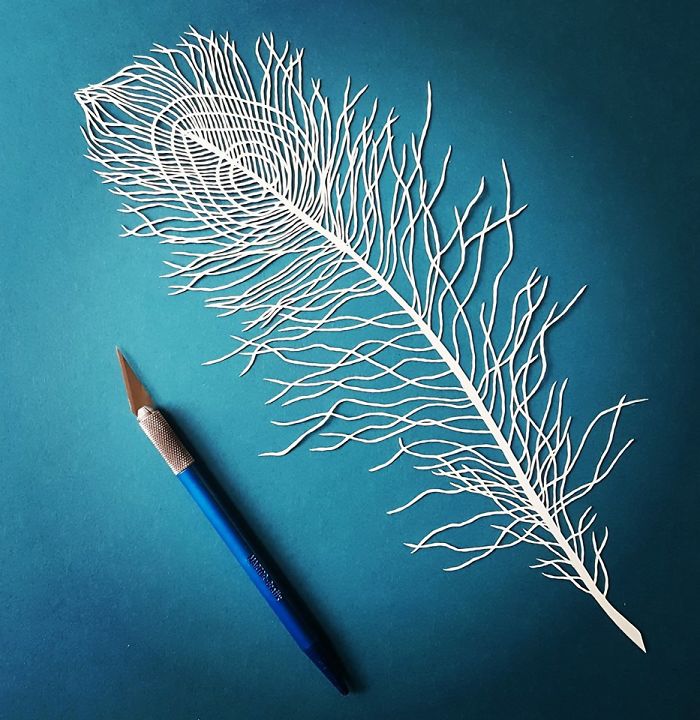I Hand-Cut Intricate Paper Artwork Inspired By Nature And Architecture I Hand-Cut Intricate Paper Artwork Inspired By Nature And Architecture