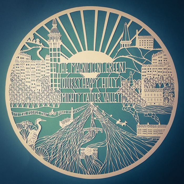 I Hand-Cut Intricate Paper Artwork Inspired By Nature And Architecture I Hand-Cut Intricate Paper Artwork Inspired By Nature And Architecture