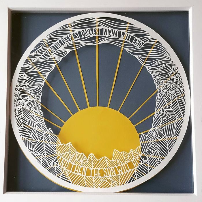 I Hand-Cut Intricate Paper Artwork Inspired By Nature And Architecture I Hand-Cut Intricate Paper Artwork Inspired By Nature And Architecture