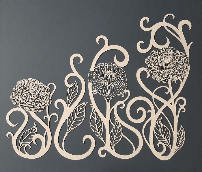 I Hand-Cut Intricate Paper Artwork Inspired By Nature And Architecture I Hand-Cut Intricate Paper Artwork Inspired By Nature And Architecture