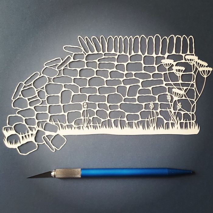 I Hand-Cut Intricate Paper Artwork Inspired By Nature And Architecture I Hand-Cut Intricate Paper Artwork Inspired By Nature And Architecture