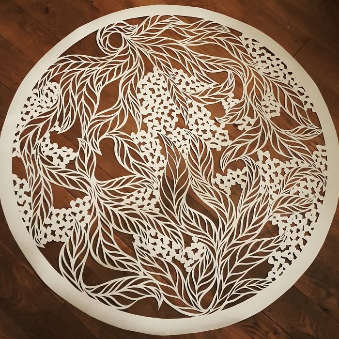 I Hand-Cut Intricate Paper Artwork Inspired By Nature And Architecture I Hand-Cut Intricate Paper Artwork Inspired By Nature And Architecture