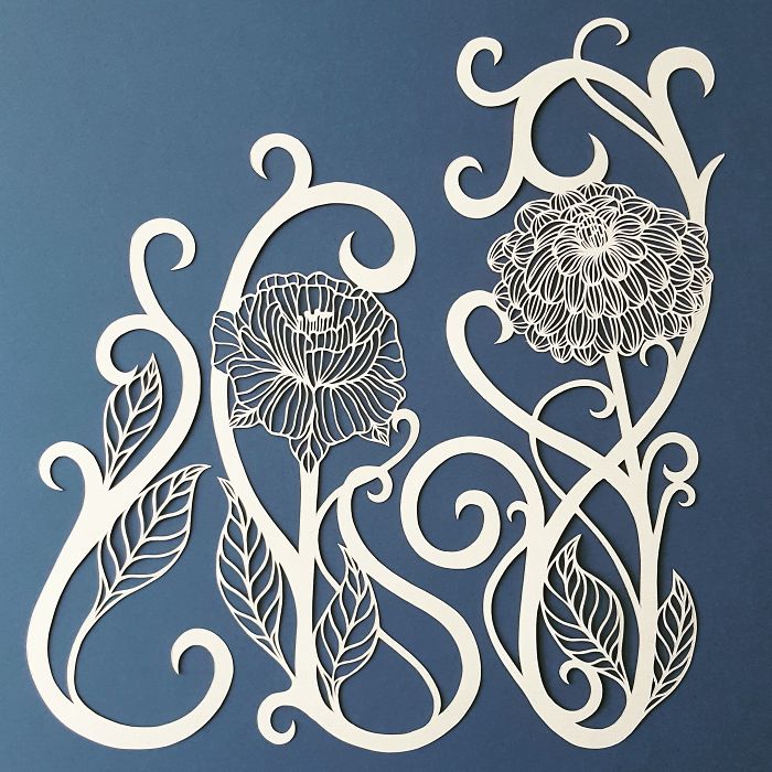 I Hand-Cut Intricate Paper Artwork Inspired By Nature And Architecture I Hand-Cut Intricate Paper Artwork Inspired By Nature And Architecture