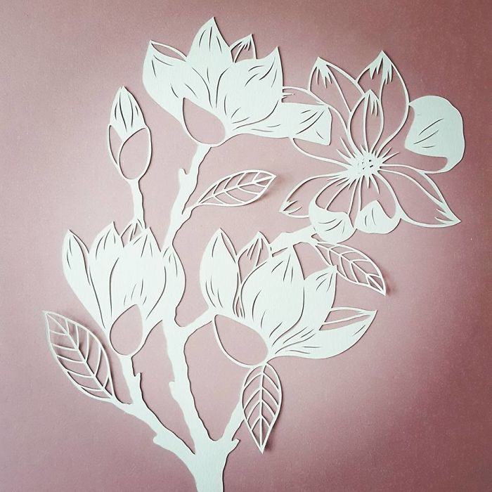 I Hand-Cut Intricate Paper Artwork Inspired By Nature And Architecture I Hand-Cut Intricate Paper Artwork Inspired By Nature And Architecture